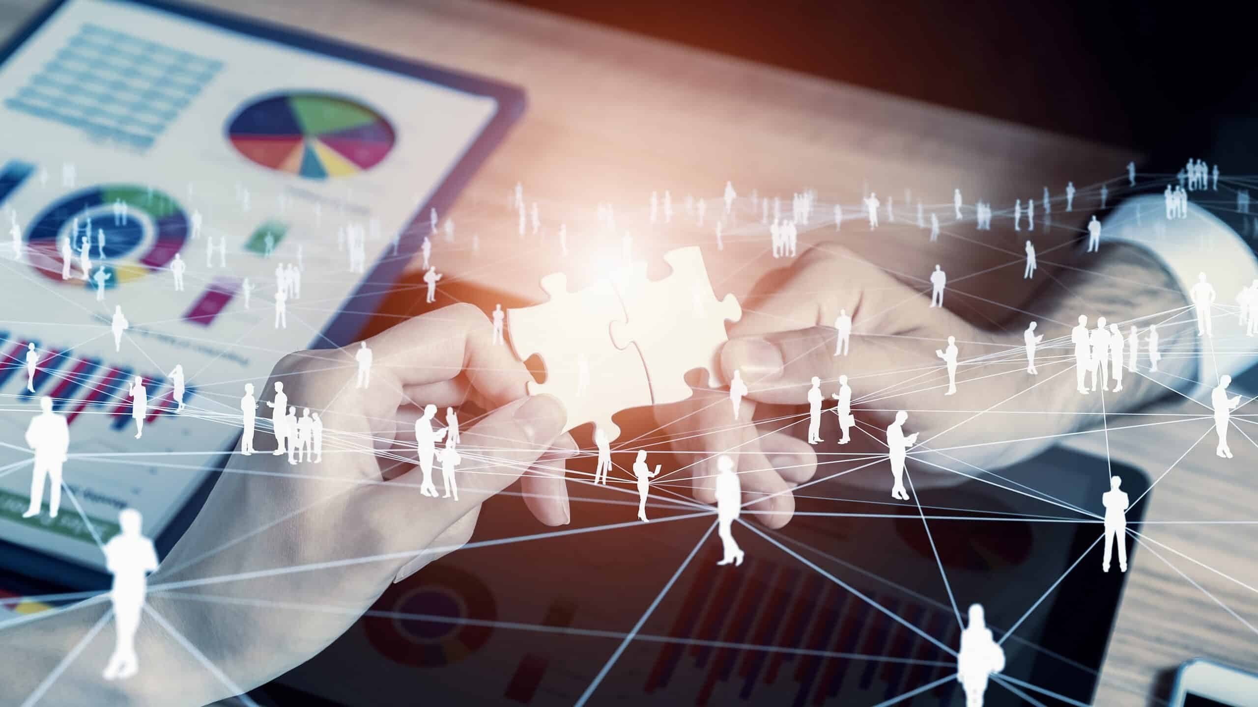 Business,Network,Concept.,Partnership,Of,Business.,Customer,Support.